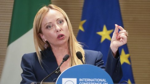 ŽELIMO DA U EVROPI URADIMO ONO ŠTO SMO URADILI U ITALIJI: Melonijeva najavila kandidaturu na EU izborima na listi svoje stranke